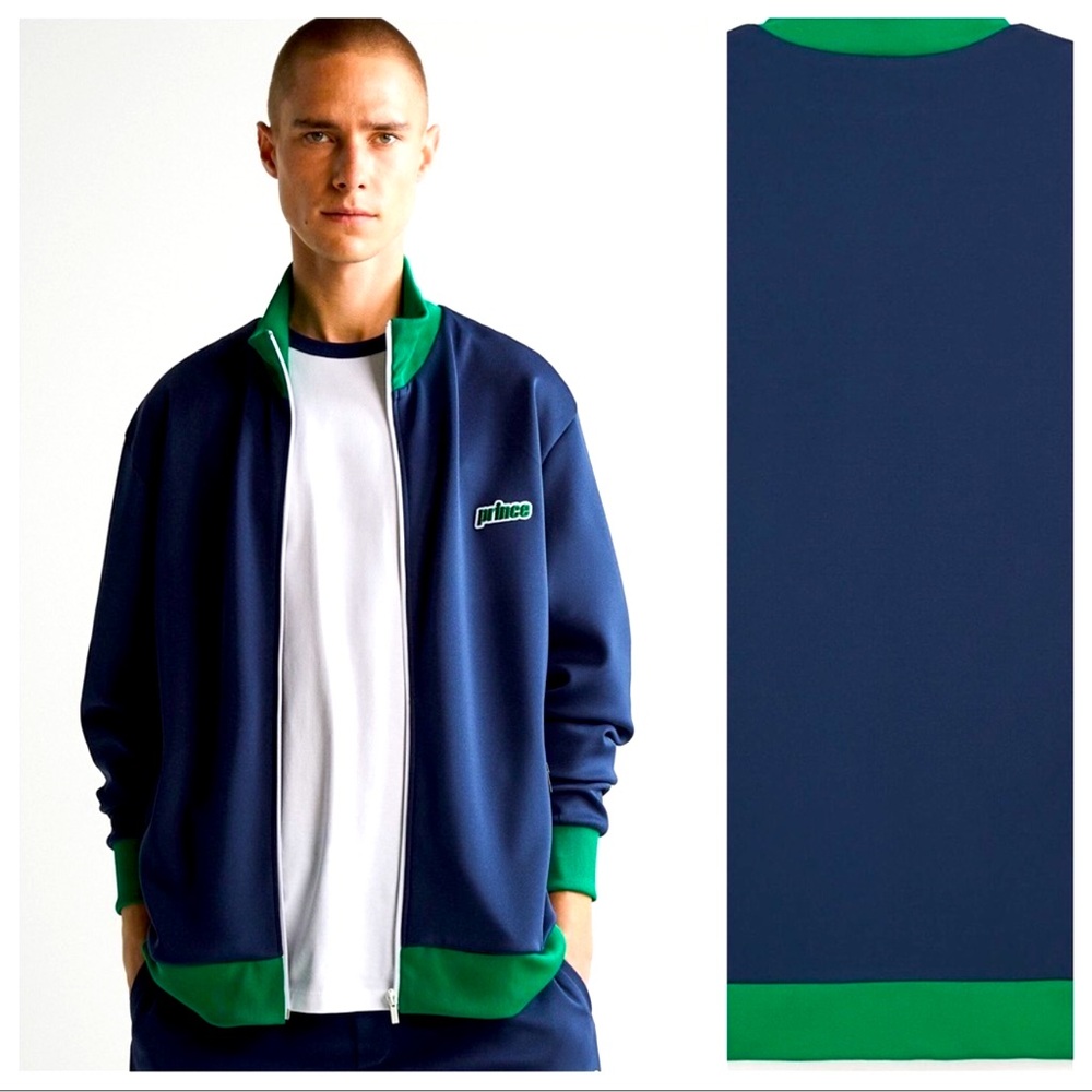 NWT ZARA Prince Vs Zara Tennis/Pickleball Track Jacket